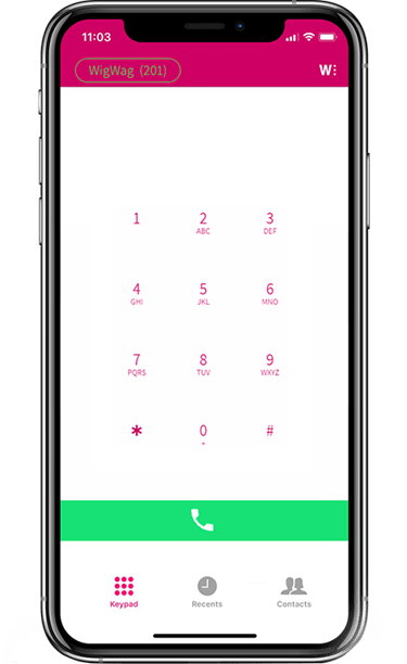 VOIP mobile app