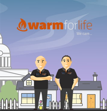 Warm for life - Branding for heating engineers case study