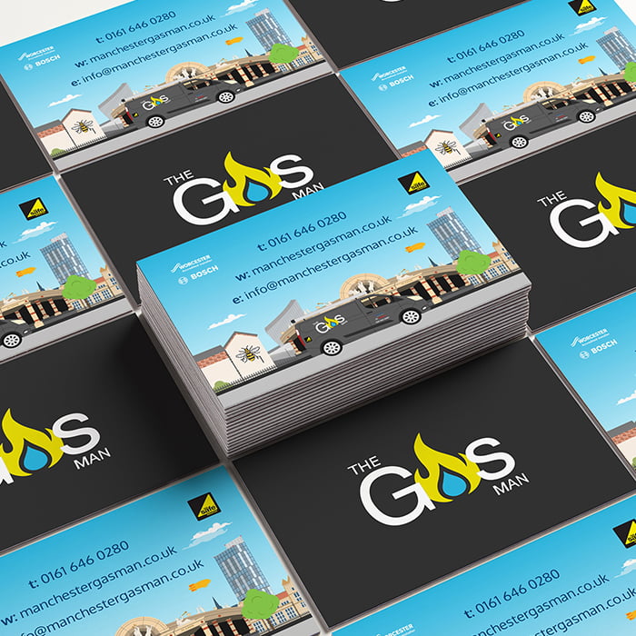 The Gas Man Business Cards