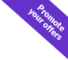 Offer banners on website