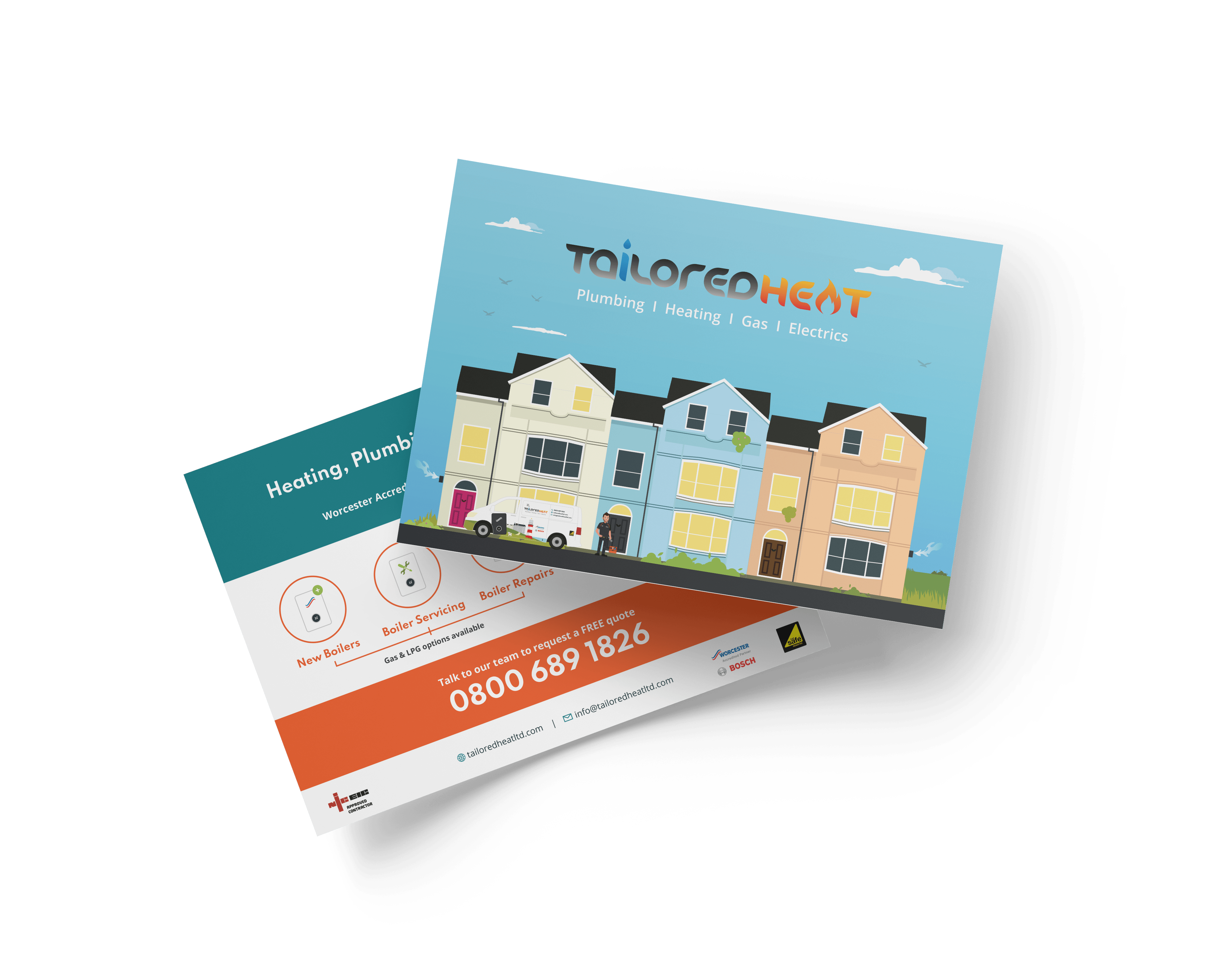 Tailored Heat WigWag Post Card Design Experts Nottingham