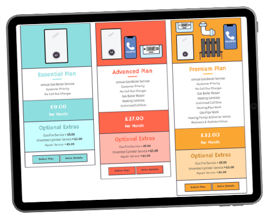 Chelmsford plumbing and heating care plans services