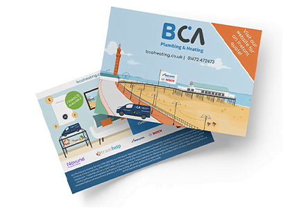 WigWag post card design experts Nottingham BCA
