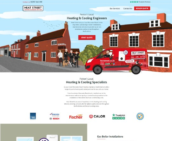 WigWag bespoke new website design Heat Street