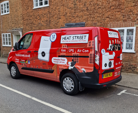 Professional van designs heating engineers WigWag