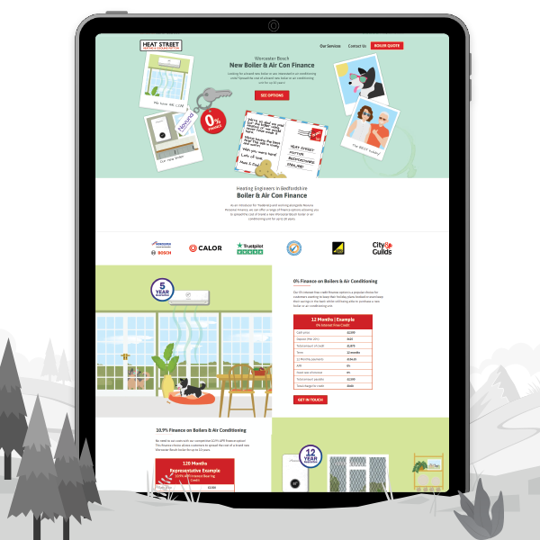 Finance Specialist website design WigWag