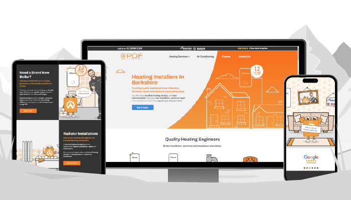 WigWag specialist website design PDF Gas & Heating Services