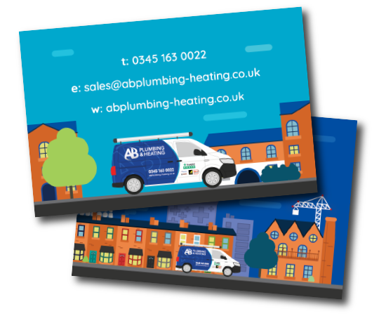 Business Cards WigWag AB Plumbing & Heating