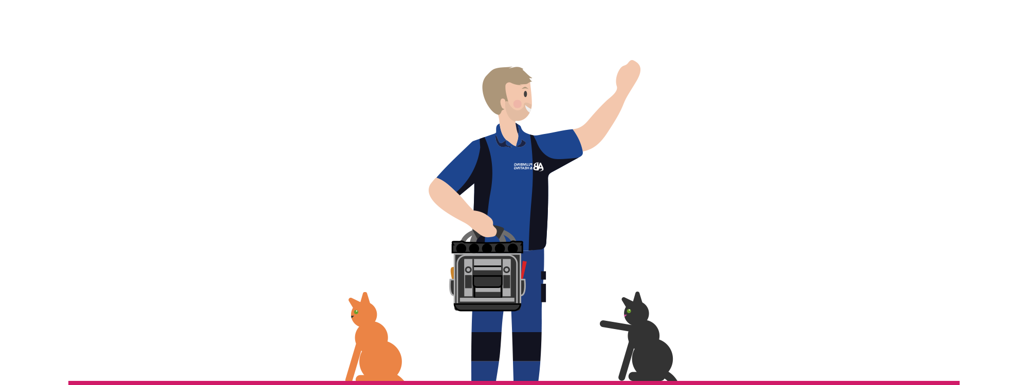 Bespoke character illustrations WigWag