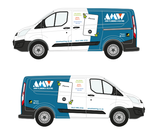 Professional van designs heating engineers WigWag
