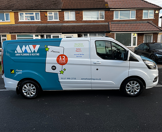 Professional van designs heating engineers WigWag