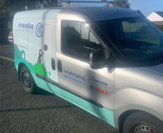 Professional van designs heating engineers WigWag