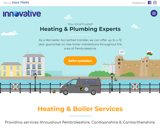 Bespoke website design WigWag