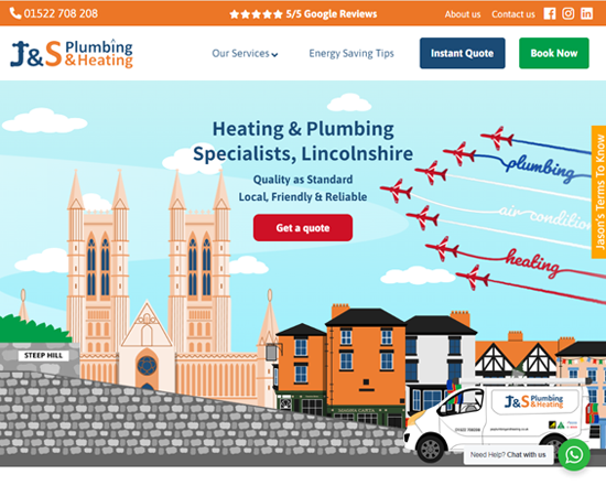 Bespoke website design WigWag