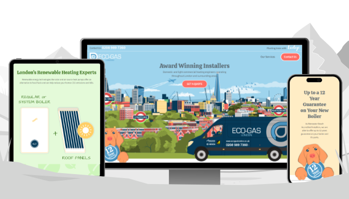 Bespoke website design WigWag