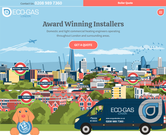 New website update Eco Gas