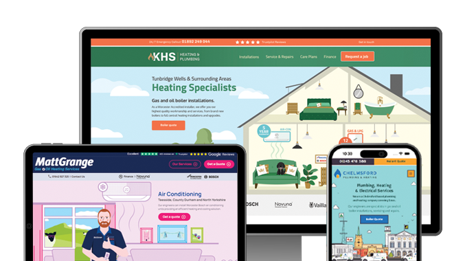 Bespoke responsive websites
