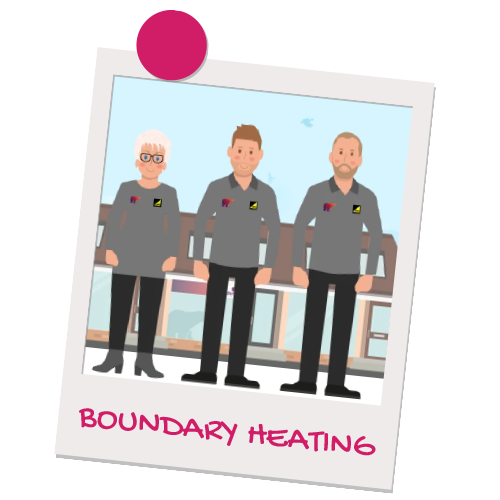 Boundary heating team illustration