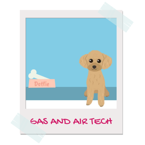 Gas and Air Tech pet illustration