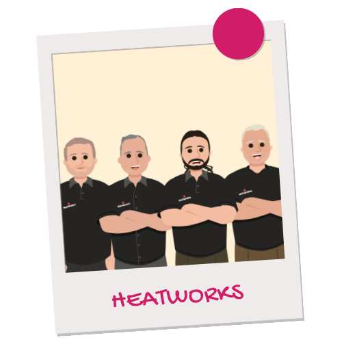 Heatworks team illustration
