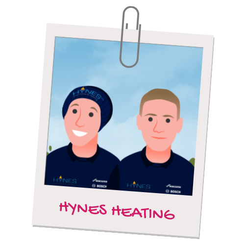Hynes heating team illustration
