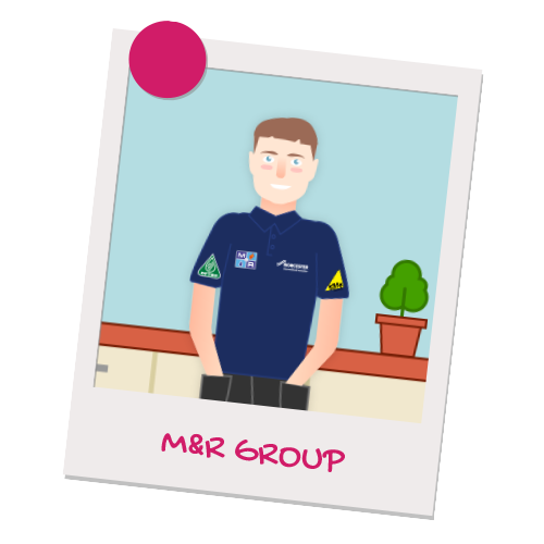 M&R group team illustration