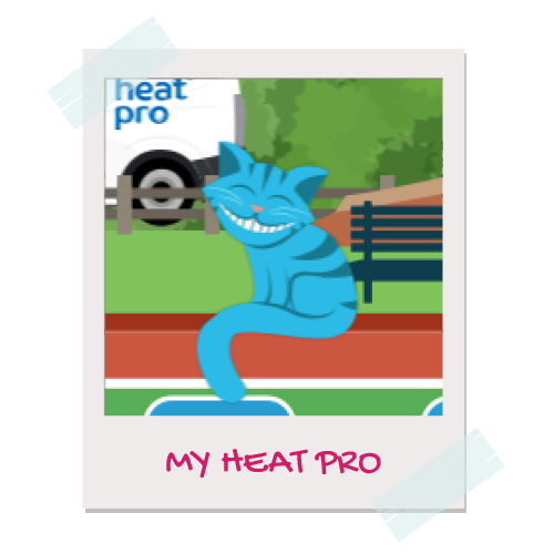 My Heat Pro mascot illustration