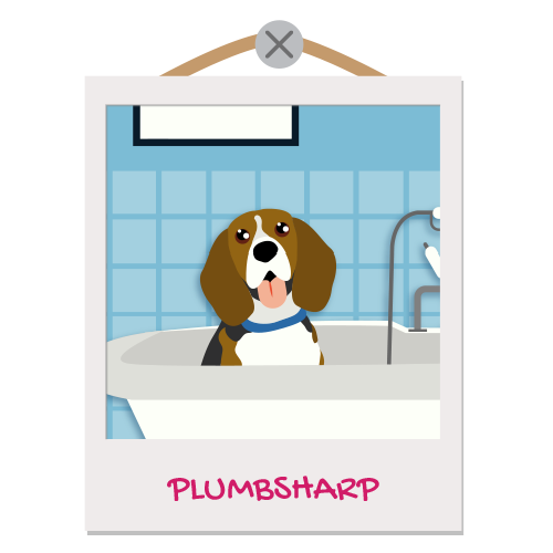 Plumbsharp pet illustration