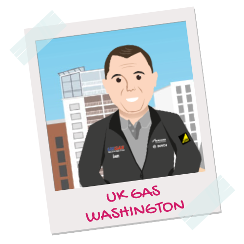 UK Gas Washington team illustration