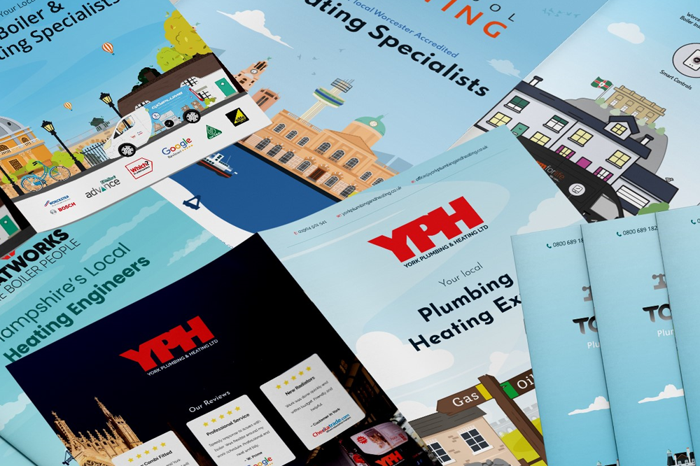 Bespoke brochures for Heating Engineers WigWag