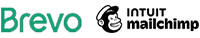 Brevo and Mailchimp newsletters