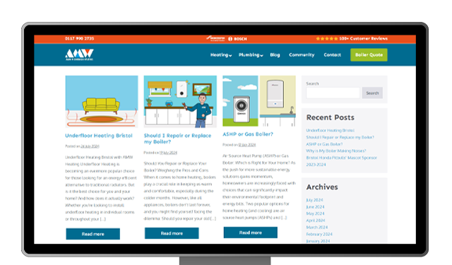 Promote your business with blog posts
