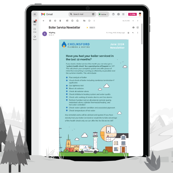 Specialist newsletter design WigWag