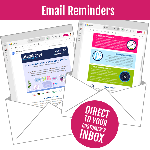 Professional email reminders