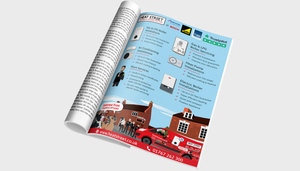 Heat Street magazine advert