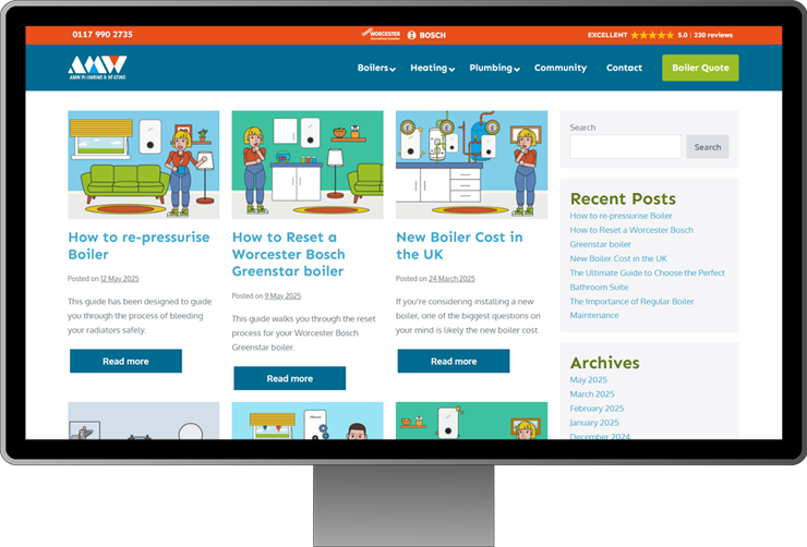 Blog posts SEO screen