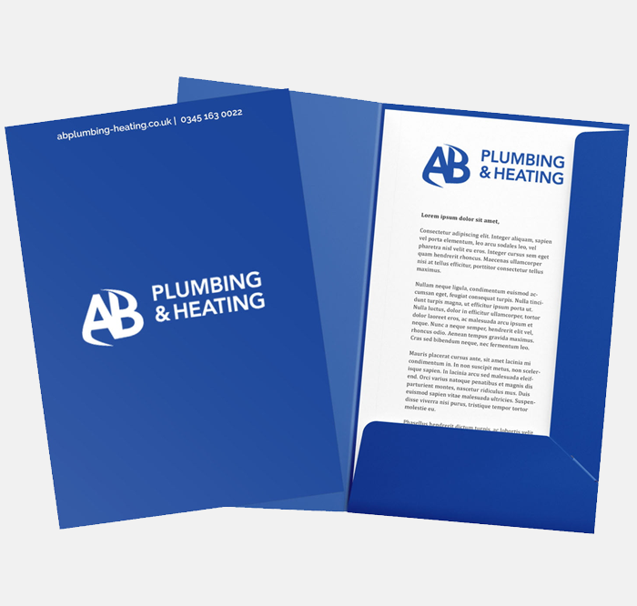 AB Plumbing a4 folder