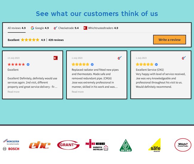 Air con trusted logos and reviews