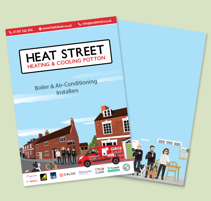 Heat street bespoke a4 folder