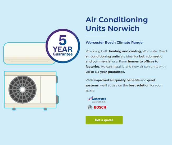 Trustworthy content air con website