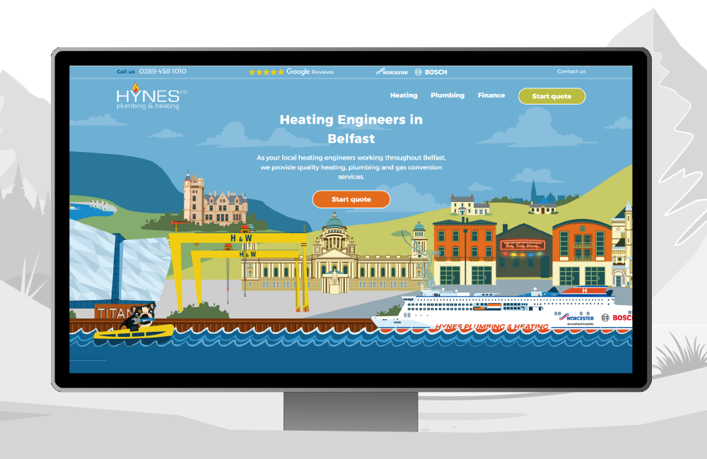 Tradesmen Website Design 