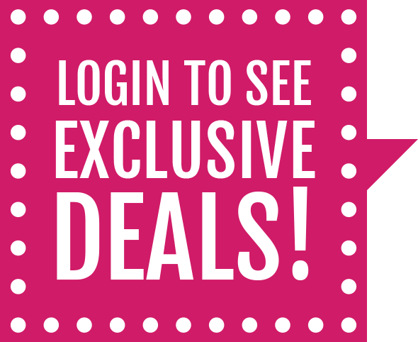 Login to see exclusive deals bubble