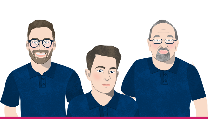 Bespoke heating engineer characters