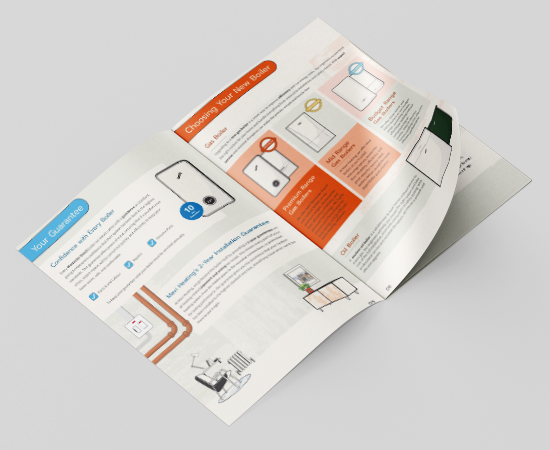 Mavi custom brochure design