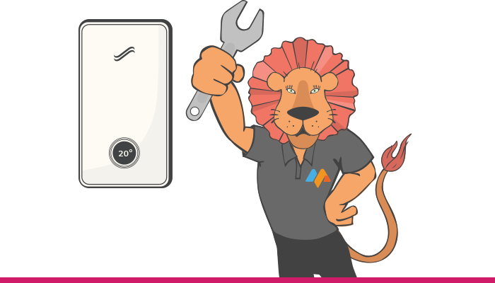 Mavi lion mascot