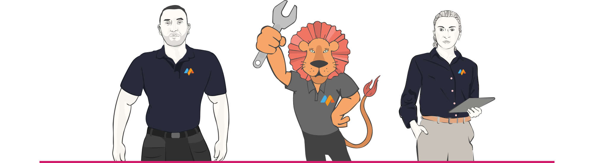 Mavi mascot design
