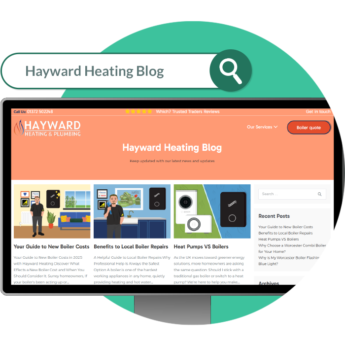 Targeted blog posts to boost services