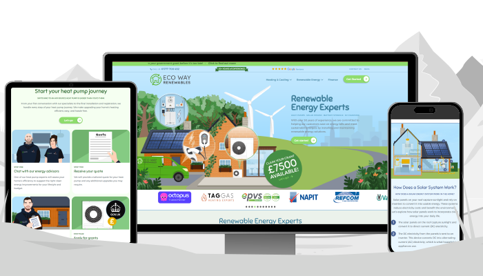 Eco ways screens image template mobile
