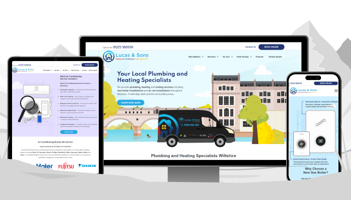 Top website designs and branding for trades mobile
