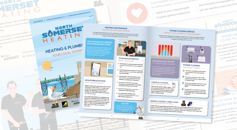 North Somerset professional heating brochure